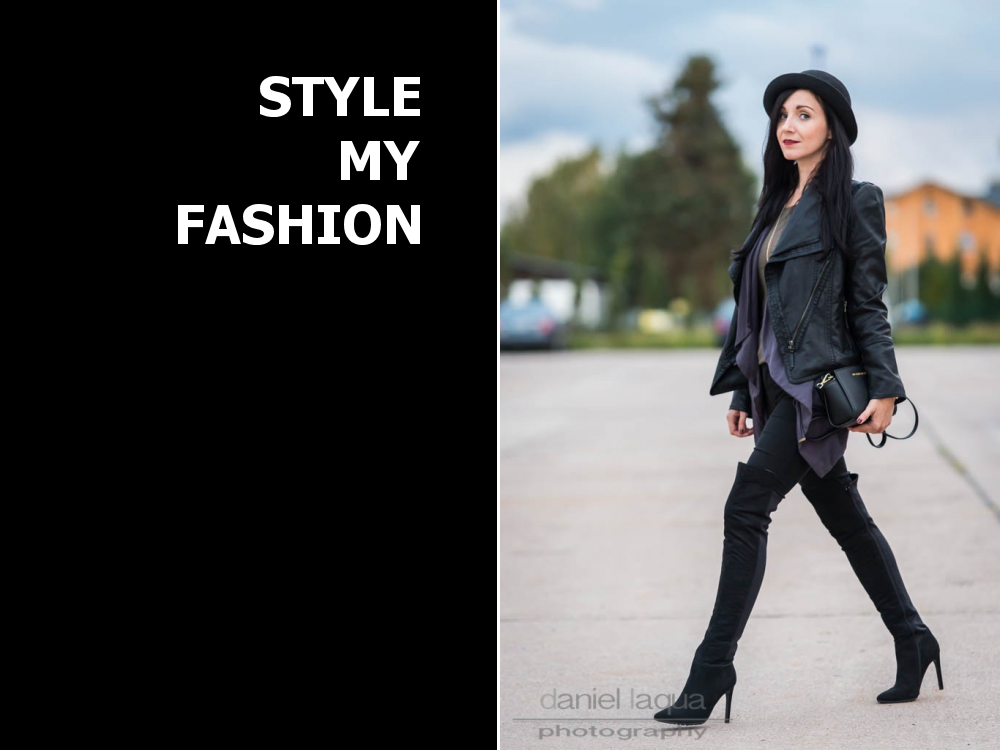 Layering and overknees Juliesdresscode (Freizeit Layering and overknees Juliesdresscode (Freizeit