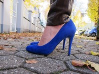 Blue Primark Pumps | Brown Leather &amp;... | Style my Fashion