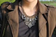 Statement Kette | Leather love | Style my Fashion