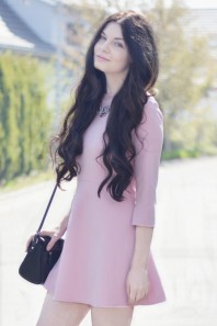 THE BABY PINK DRESS ♡