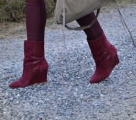 rote Wedges | Herbst-Style | Style my Fashion