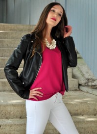 Fuchsia Top