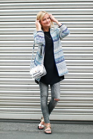 Zara Coat and DIY Ripped Jeans - fashionargument (Freizeit & Streetwear, Bilder) | Style my Fashion