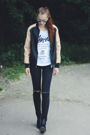 Bomber Jacket - Willa (Freizeit & Streetwear, Bilder) | Style my Fashion