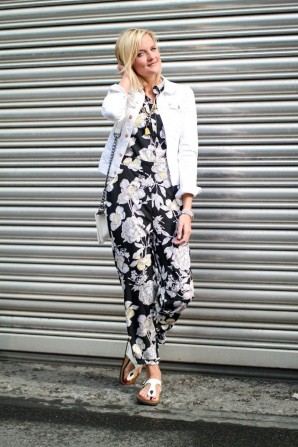 Flower Overall and Birkenstocks | Style my Fashion