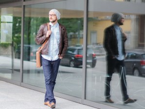 MENSTYLE | DENIM meets BROWN