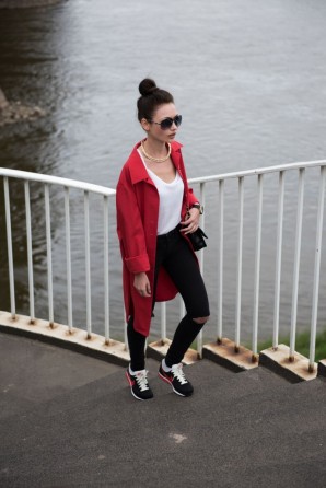 Red coat - Porcelanna (Freizeit & Streetwear, Bilder) | Style my Fashion