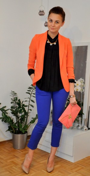 Orange & Blue | Style my Fashion