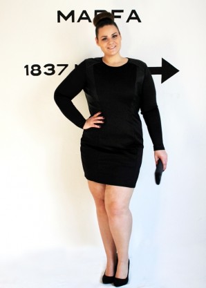 Black Party Dress - Plus Size - Romy (Club & Partyoutfit, Bilder) | Style my Fashion