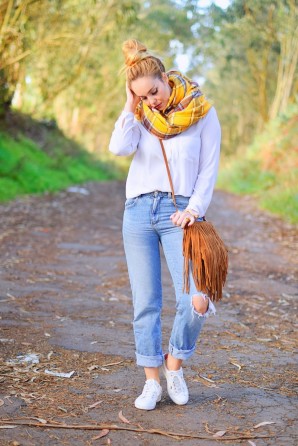 Yellow tartan | Style my Fashion