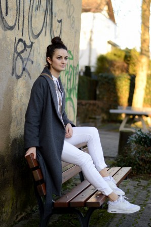 Grey Coat - TU-Fashionista (Freizeit & Streetwear, Bilder) | Style my Fashion