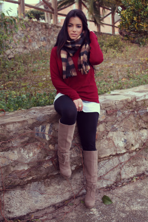 Mum's scarf