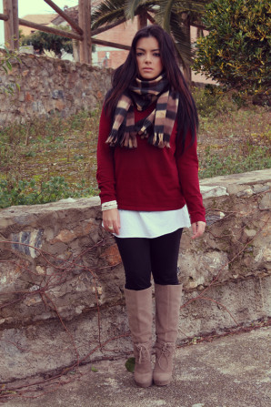 Mum's scarf
