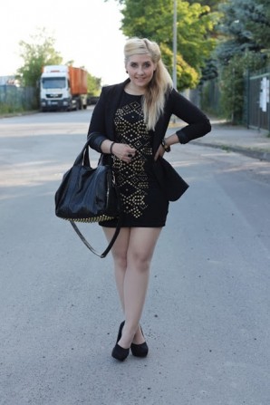 Studded dress. | Style my Fashion