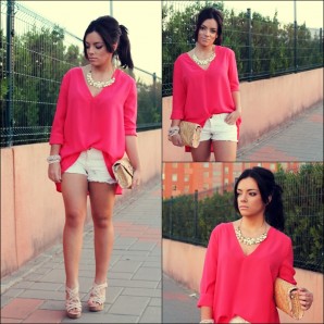 Pink shirt