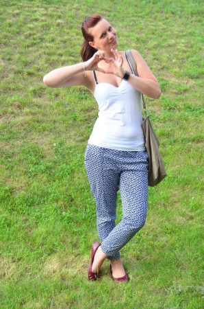 Musterhose von H&M | Style my Fashion