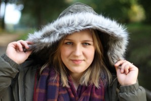 Burgundy Dress and Parka | Style my Fashion