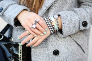 gray coat
