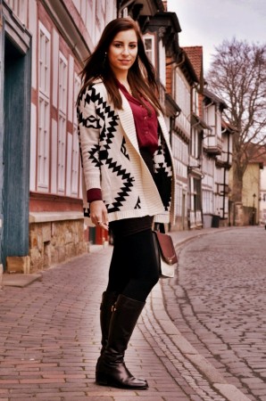 aztec & bordeaux | Style my Fashion