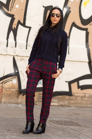 Mixing Prints: Plaid and Floral