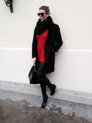 RED, RED LIKE LOBSTERS OR RED LIKE, LOVE…