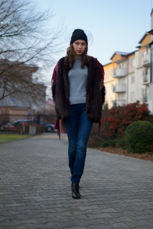 veile and fur | Style my Fashion