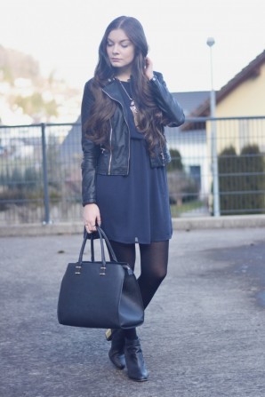 BLACK AND BLUE | Style my Fashion