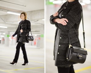 All black everything outfit