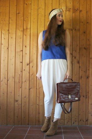 White pants