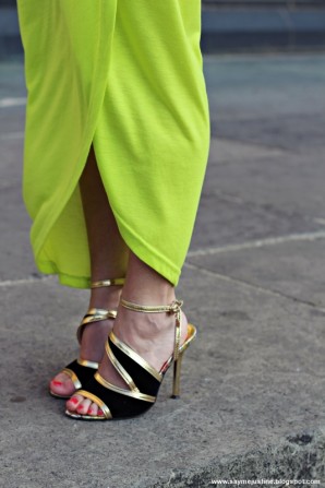 Lime dress - Say me Justine (Festlichkeit, Bilder) | Style my Fashion
