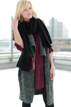 Bordeaux and Grey Layering Look - fashionargument (Freizeit & Streetwear, Bilder) | Style my Fashion