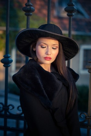 Black coat - Porcelanna (Abendmode Outfit, Bilder) | Style my Fashion