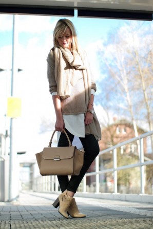 Beige Layering Look... | Style my Fashion