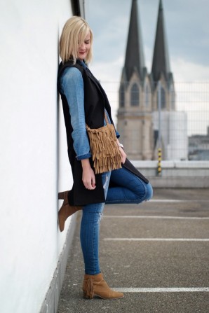 Fringes and Denim on Denim - fashionargument (Freizeit & Streetwear, Bilder) | Style my Fashion