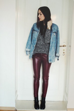 Red Leather Pants | Style my Fashion