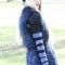 Blue Fur Vest
