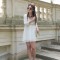 White Chiffon Dress - Porcelanna (Festlichkeit, Bilder) | Style my Fashion