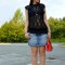 Black lace...keep it casual