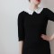 Preppy black dress