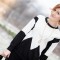 Black & white with Colorovo bag