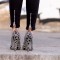Spiked Leopard Stilettos: SAINT by KANDEE SHOES