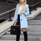 Baby blue coat - Say me Justine (Freizeit & Streetwear, Bilder) | Style my Fashion