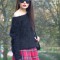 Foto: K. Podgórska Tartan skirt & over the knee boots - Porcelanna (Freizeit & Streetwear, Bilder) | Style my Fashion