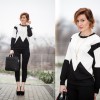 Black & white with Colorovo bag | Style my Fashion
