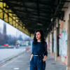 Blue Lace Jumpsuit