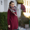 burgundy and green | Style my Fashion