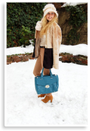 Beige in snow | Style my Fashion