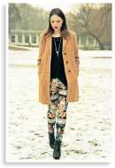 print leggings | Style my Fashion