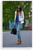 Chic meets boyfriend jeans | Style my Fashion