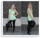 Neon Leather | Style my Fashion